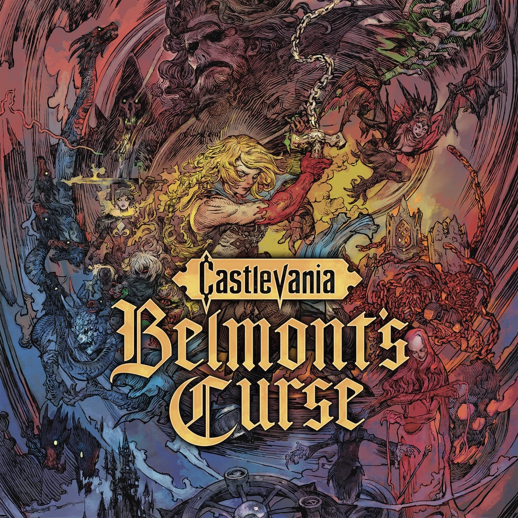 Castlevania: Belmont’s Curse ya está disponible, pero llega con fallos conocidos Arte oficial de Castlevania: Belmont's Curse con Rose Belmont y su látigo Vampire Killer