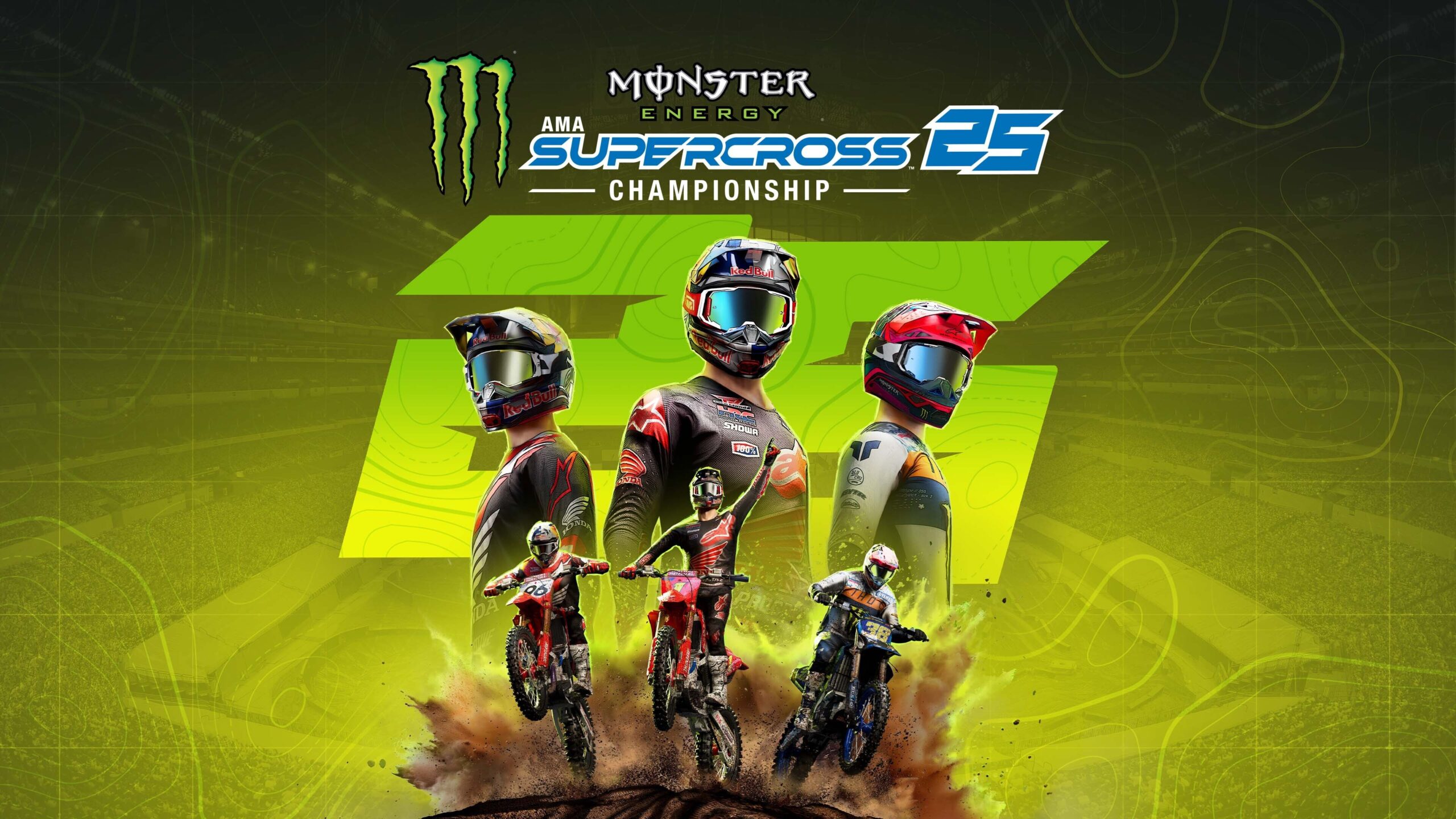 Carrera de motocross en Monster Energy Supercross 25