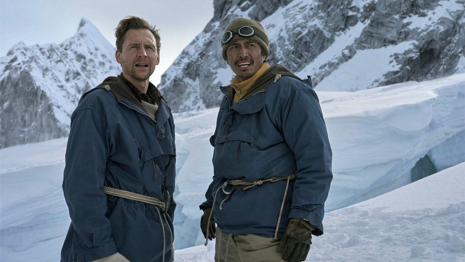 Arte promocional de Tenzing, película de Apple TV+ sobre la expedición al Everest