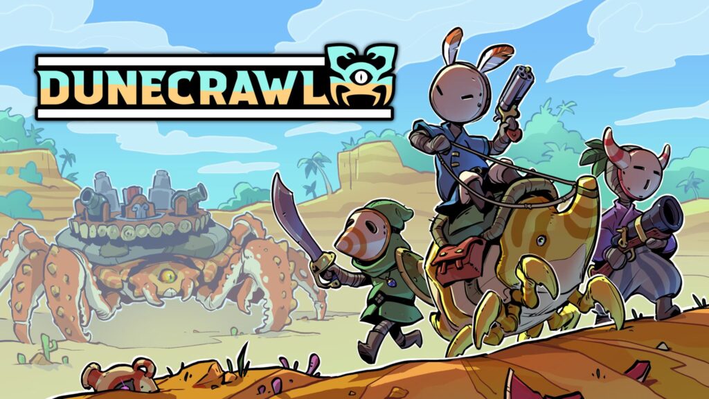 Imagen promocional de DuneCrawl para anunciar su llegada a consolas.