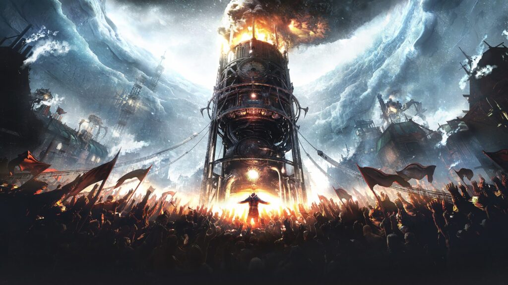 Imagen promocional de Frostpunk para Nintendo Switch.