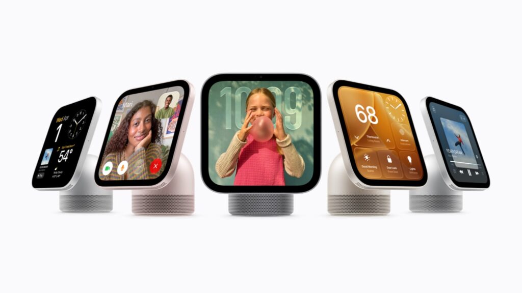 Apple HomeView en sus versiones de sobremesa y pared