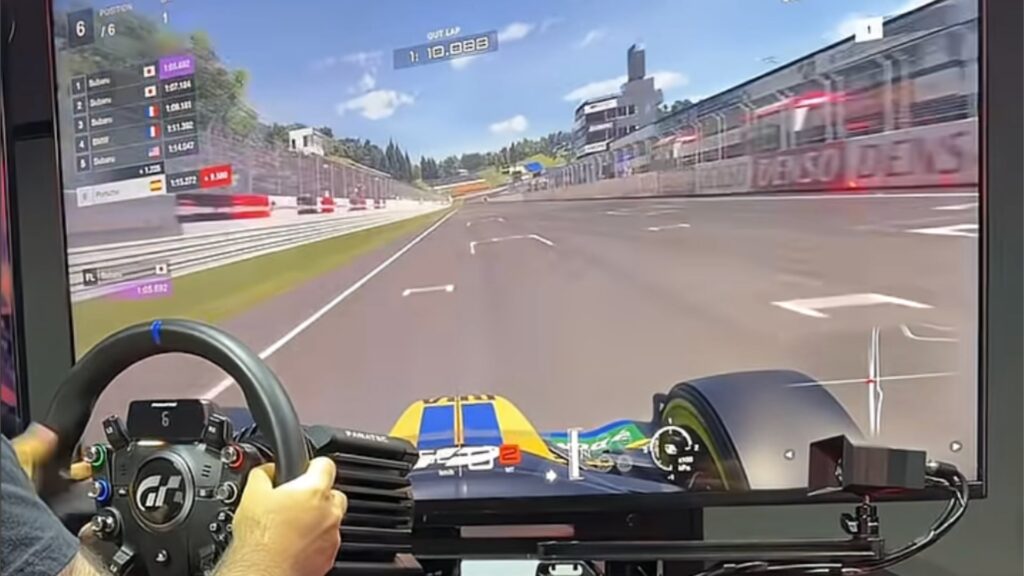 Gran Turismo 7 permitirá correr bajo la lluvia en Sportsland SUGO Un jugador conduce un monoplaza en Sportsland SUGO en Gran Turismo 7.