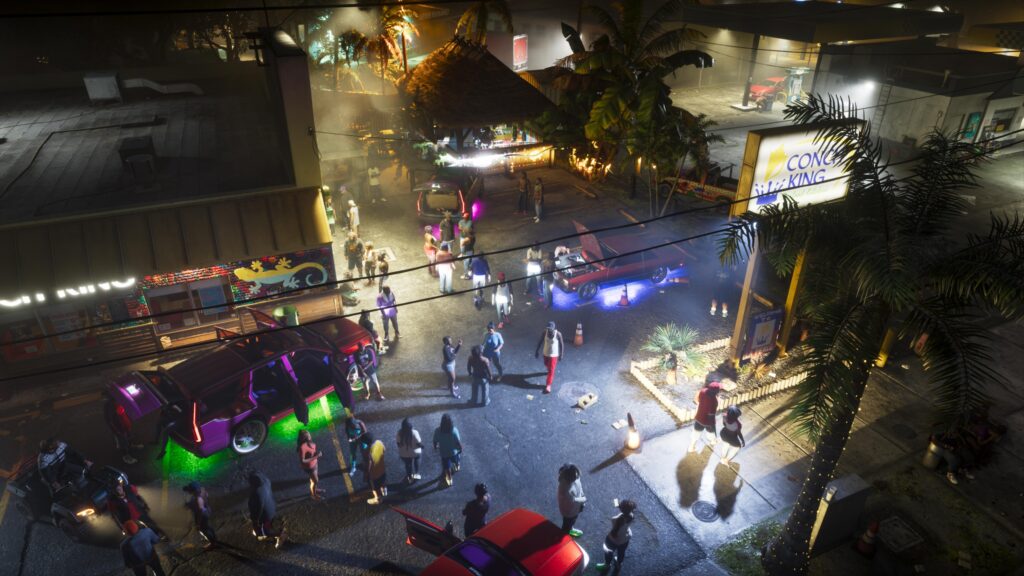 Imagen promocional de Rockstar para la presentación de las emisoras de radio de Grand Theft Auto VI
