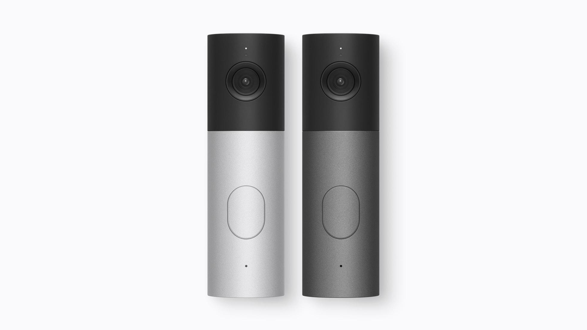 Timbre con vídeo LG Video Doorbell Wired, con cámara frontal y cámara inferior para paquetes.