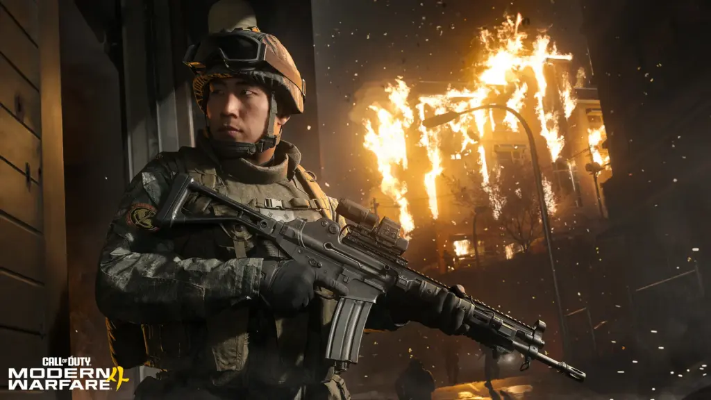 Activision se cuela en el duelo entre GTA 6 y Zelda con una apuesta inesperada Imagen promocional oficial de Call of Duty: Modern Warfare 4