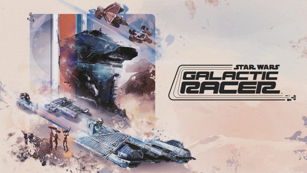Arte promocional de Star Wars: Galactic Racer.