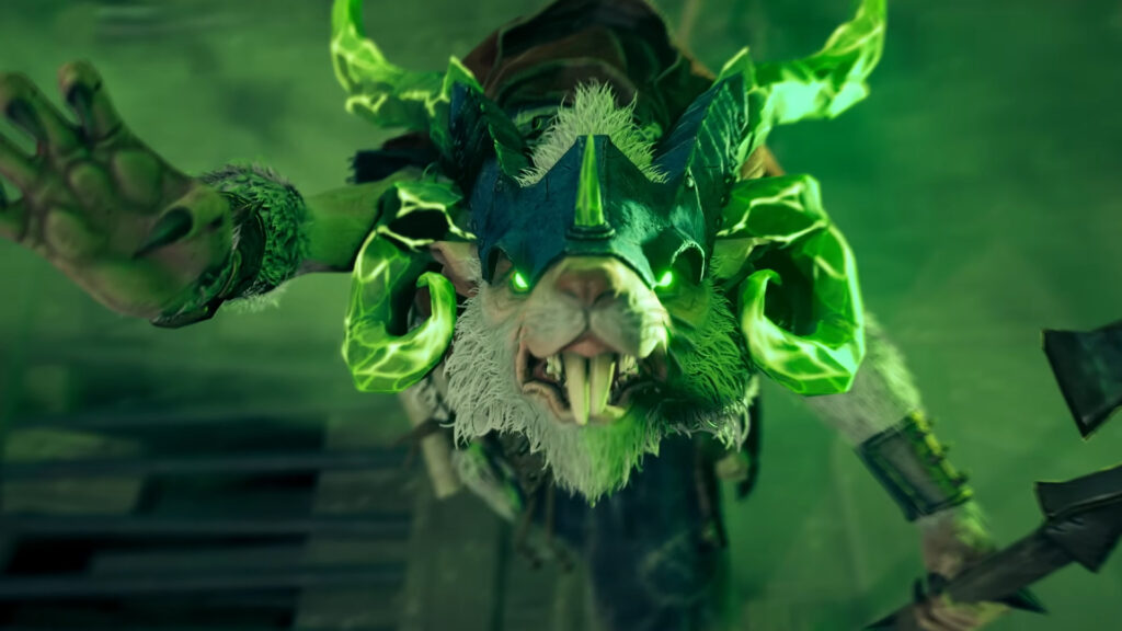 Thanquol en una escena de Total War: Warhammer III.